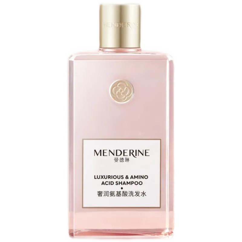 曼德琳奢润氨基酸洗发水玫瑰滋养柔顺改善毛躁大菠萝红花籽