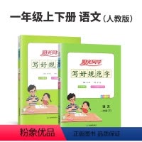 [两本]1年级 写好规范字(上下册) 小学通用 [正版]2024写好规范字一二三四五六年级上下册人教版语文同步小学字帖