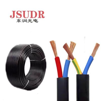 JSUDR东润护套线100米卷 ZR-RVV2*6平方 颜色可选 +卷