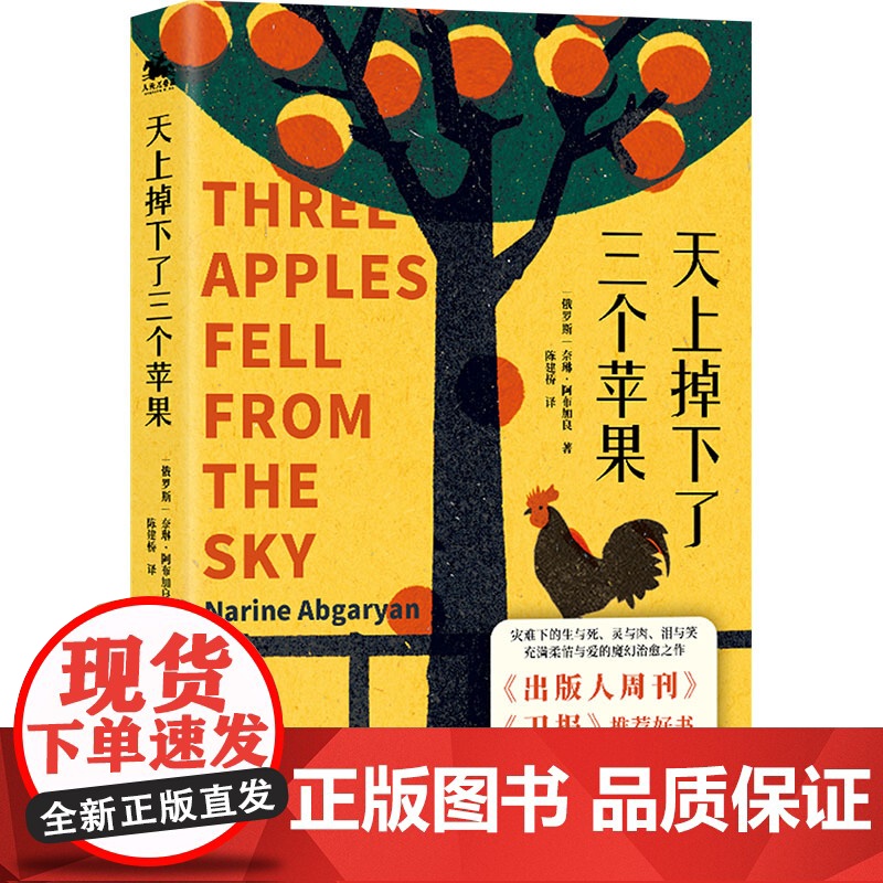 正版 天上掉下了三个苹果(长篇小说) [俄] 奈琳·阿布加良 著 陈建桥 译 人天兀鲁思 出品 民主与建设出版社 978