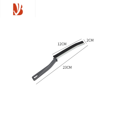 三维工匠长条缝隙刷家用凹槽清洁刷尼龙丝门窗条扫灰夹缝刷扶梯多用毛刷子