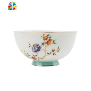 安娜16点家用餐具碗碟套装陶瓷礼品欧式复古盘子小 FENGHOU 8英寸甜品盘