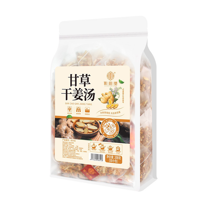 谯韵堂 甘草干姜汤 甘草干姜茶200g/袋