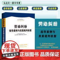 正版 劳动纠纷指导案例与类案裁判依据 人民法院民商事指导案例与类案裁判依据 中国法制出版社 9787521636352