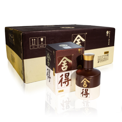 舍得 品味舍得 52度100ml*12 小酒版 浓香型白酒 整箱装