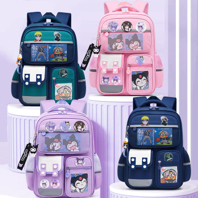 工厂直销小学生书包男女孩轻便减负大容量儿童双肩背包1-3-6年级