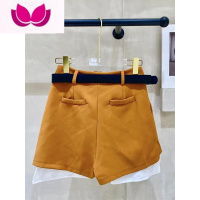 七斓欧货潮牌职业套装女春高级感韩版拼接西装外套高腰休闲裤裙套