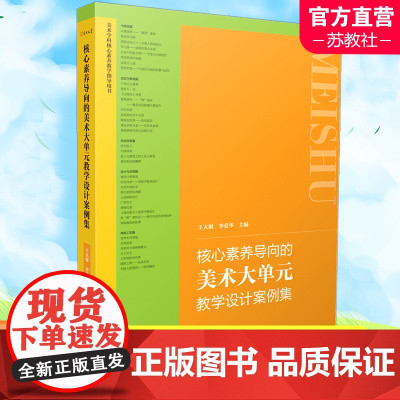 核心素养导向的美术大单元教学设计案例集 课程标准王大根中小学美术教学案例精选点评版怎么上美术课教师用书 南京师范大学出版
