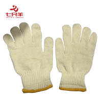 七只羊 线手套 均码 双