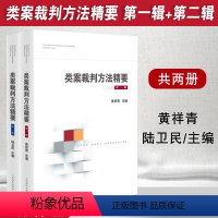 [正版]2本套装 类案裁判方法精要第一辑+第二辑 类型化案件裁判经验审理逻辑诉讼仲裁调解谈判 律师公司法务法律实务书籍