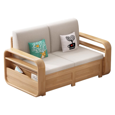 臻远 ZY-SMSF-06 北欧实木沙发简约家用沙发 双人位