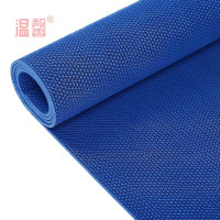 温馨 PVC防滑地垫 蓝色5mm*1.2m*15m 卷