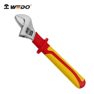 维度(WEDO)IN527-06 绝缘注塑活扳手 铬钒钢 6寸 150mm 绝缘可调扳手/活口扳手 绝缘1000V