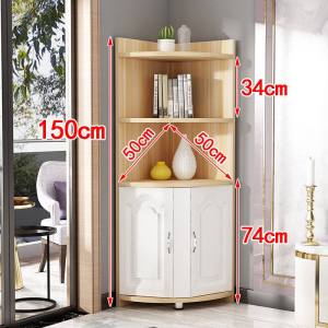 角柜现代简约客厅三角置物架多功能转角墙角柜储物柜拐角边角柜
