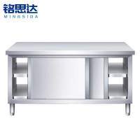 铭思达不锈钢双通工作台