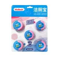 威立世Wallesh 多效去污香氛洁厕宝250g(50g*5)