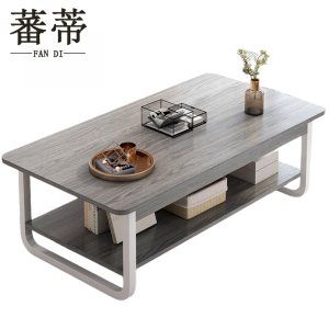 蕃蒂双层茶几100*60*42cm张