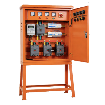 一级分配电柜 含总开1000A边刀熔断+空开 分3回路630A熔断+漏保 含电度表等 单位/台