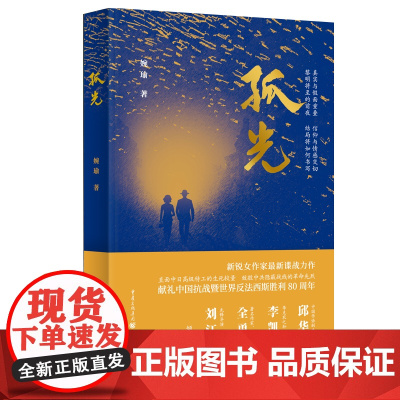 正版《孤光》别具匠心的谍战小说严谨的历史真实为基底新颖独特的人物塑造、高能反转的叙事节奏