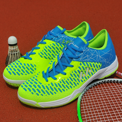 刺桐先生春秋季新款羽毛球鞋男女情侣款儿童青少年网面防滑耐磨透气通用大码飞织网布面网球鞋专业训练鞋排球鞋羽毛球鞋男女