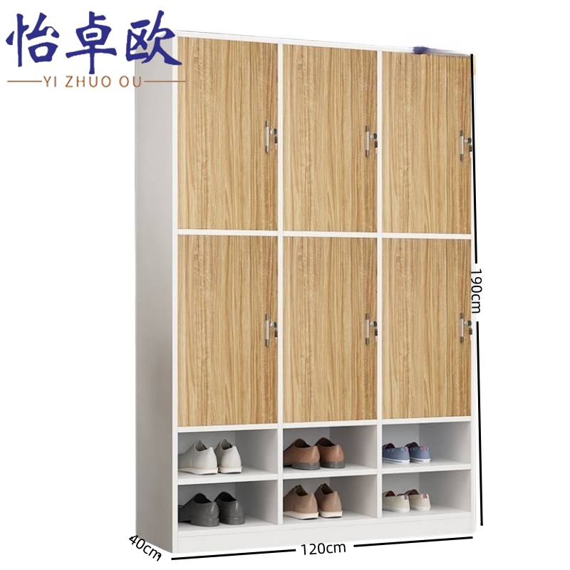 怡卓欧更衣柜2层6门台