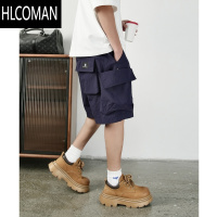 HLCOMANyuya2025新款男生短裤工装短裤男士潮牌宽松夏季五分裤