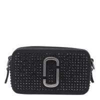 MARC JACOBS 女士奢华黑色可拆卸肩带信使包
