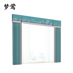 梦莺 窗帘 布帘高精密遮光窗帘定制 米