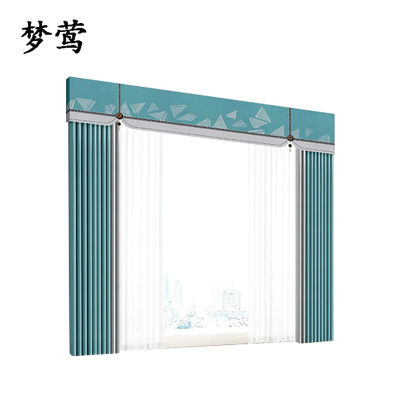 梦莺 窗帘 布帘高精密遮光窗帘定制 米