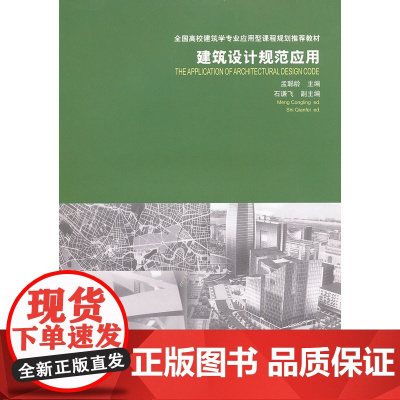 建筑设计规范应用 孟聪龄 中国建筑工业出版社 正版书籍