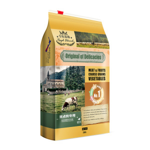 斑点幼犬专用狗粮小型犬大麦町斑点狗粮低盐美毛补钙牛肉味5kg 默认颜色 牛肉味