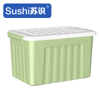 苏识 SS-24绿 38*28*22cm 塑料收纳箱 (计价单位:个)绿色