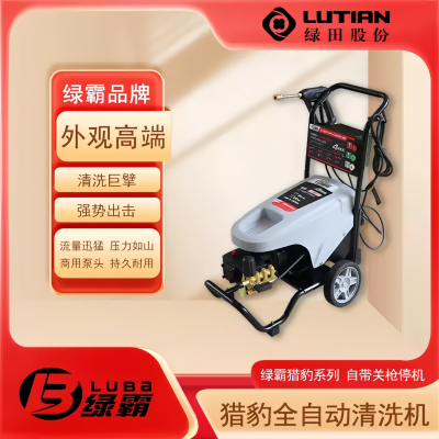 绿霸清洗机猎豹C29AG高压水枪刷车泵猎豹C29CG全自动关枪停机