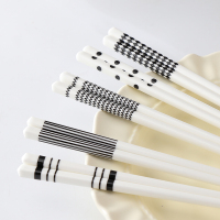赫本风陶瓷筷10双装