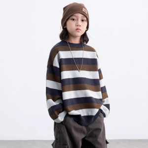 男童秋冬款毛衣新款中大童儿童男孩冬装上衣冬季打底针织衫潮