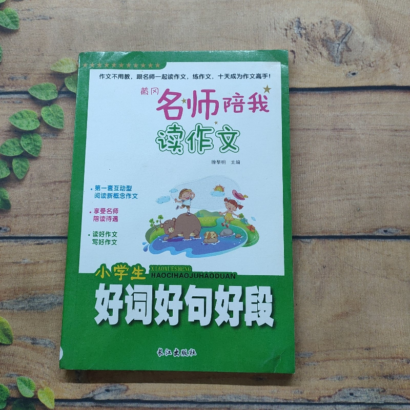 正版新书]黄冈名师陪我读作文:小学生好词好句好段作者97875492