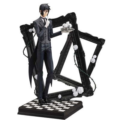 寿屋手办管家动漫周边日式粘土公仔摆件夏尔塞巴斯蒂安酱公仔生日场景装饰塞巴斯蒂安