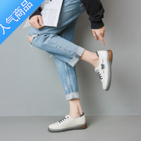SUNTEK2023年新款网面运动鞋女夏季透气休闲软底小白鞋闰月妈妈板鞋