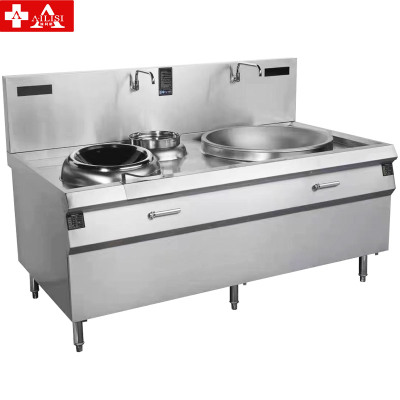 埃利斯(AILISI)大功率商用电炒灶电磁炉电灶台酒店饭店厨房单头双头电炒炉火锅电灶台电炒炉LC-DXC1515-70