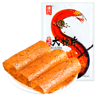 源氏老式大辣片网红休闲零食小吃小时后的味道148g/袋