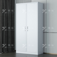 臻远ZY-GYGB-1铁皮更衣柜员工柜寄存包柜鞋柜 2门更衣柜