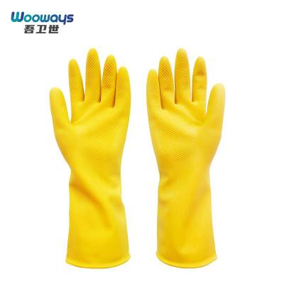 吾卫世 乳胶手套 特厚 S-XL请备注颜色尺码 双