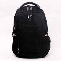 瑞士经典时尚商务多功能双肩包TJ20191