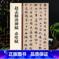 [正版]赵孟頫洛神赋 赤壁赋 16开行书毛笔书法字帖 中华书局 中华碑帖16 简体旁注