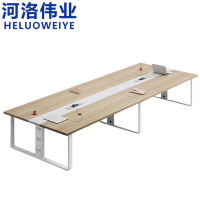 河洛伟业培训桌4.8米张