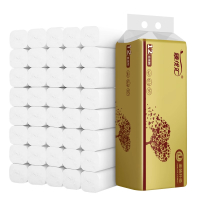 鑫欣韵 卫生卷纸12卷家用原木无芯卷 袋