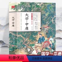 [正版]彩图全解国学一本通 大学·中庸 国学经典读本原文原著注释译文全集中华传统文化读物文白对照儒家国学经典书籍中国哲