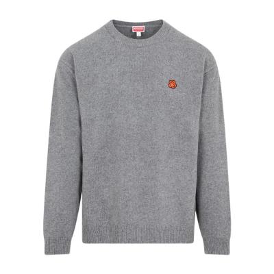 高田贤三(Kenzo)男士圆领针织套头衫休闲百搭运动潮流套衫外套