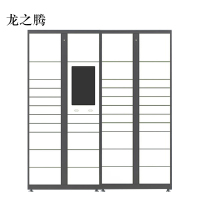 龙之腾智能快递柜小区快递自提柜派件柜室外寄存柜信报箱储物柜一主一副39格