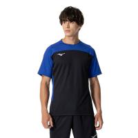 Mizuno运动速干T恤男足球训练衫宽松透气休闲版型男式修身款